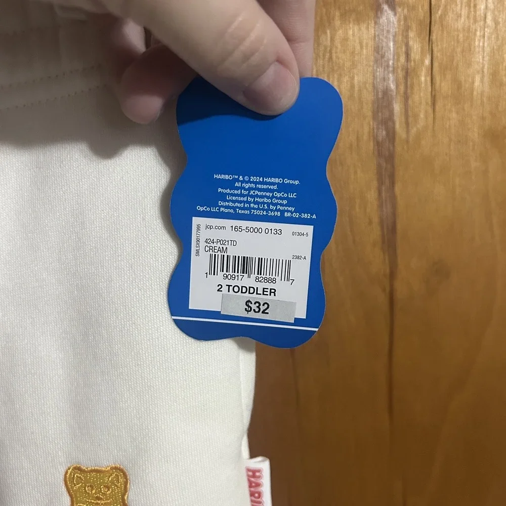 NWT Haribo Sweat Pants Unisex Toddler 2T Gummy Bear